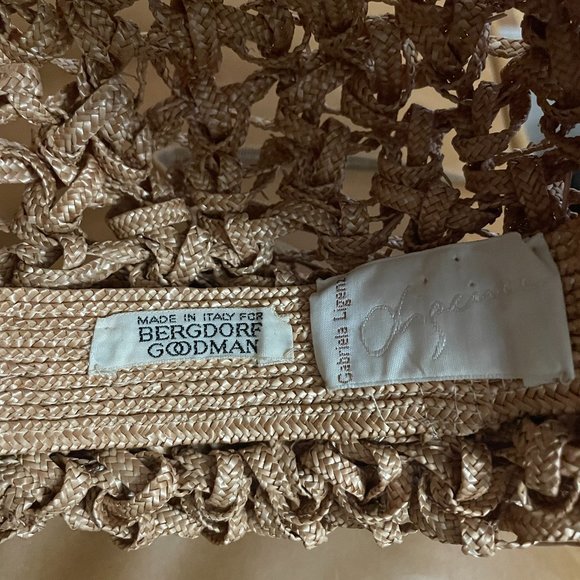Vintage Gabriela Ligenza Woven Italian Hat